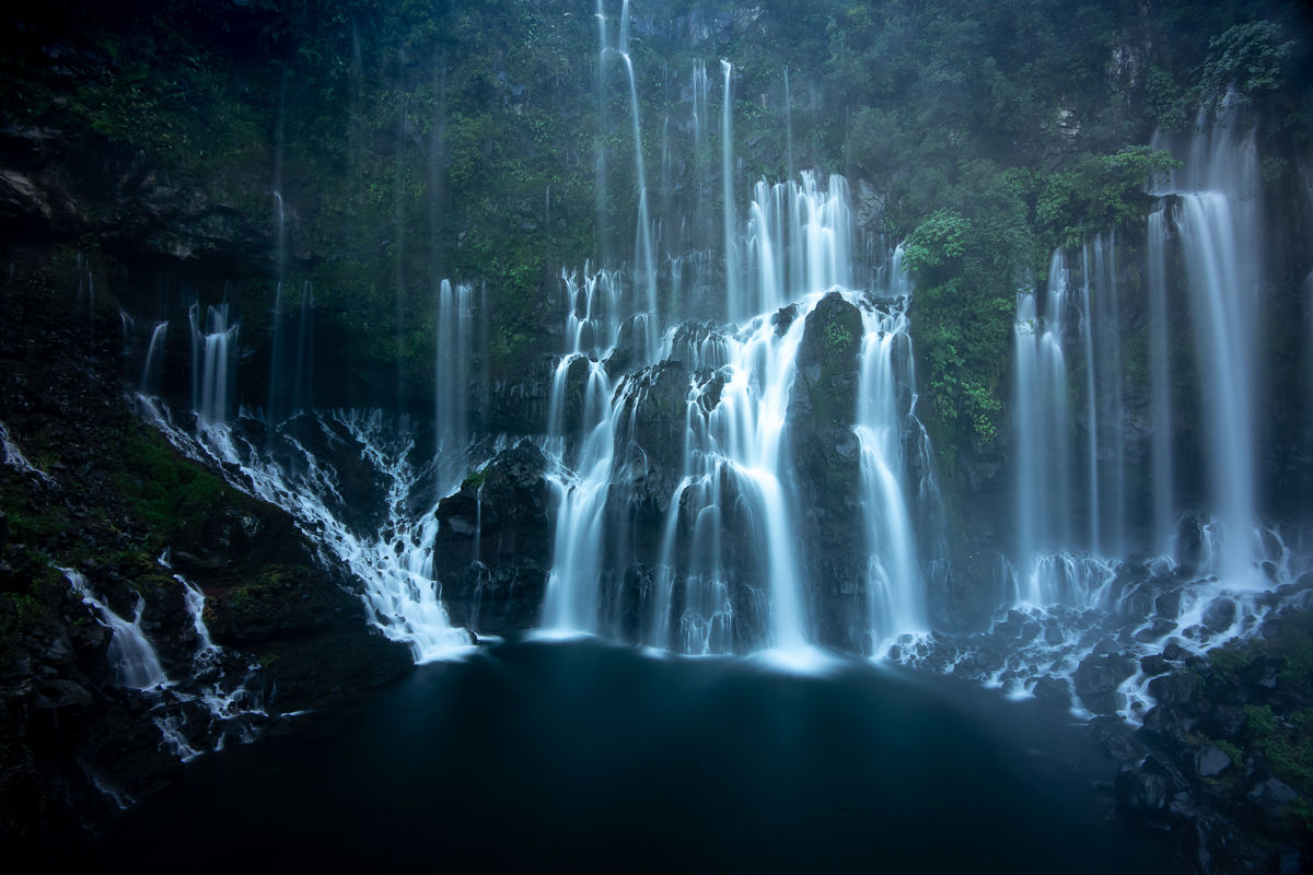 Cascade du trou noir